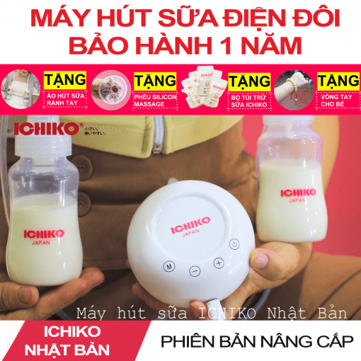 Máy Hút Sữa Tại Hà Nội ICHIKO Điện Đôi Model M3