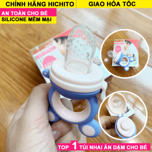 Túi nhai tập ăn dặm HICHITO Nhật Bản