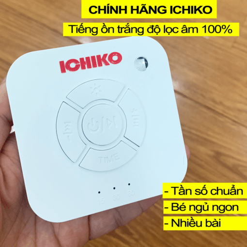 Máy Tạo Tiếng Ồn Trắng ICHIKO [ White Noise] [Giúp bé ngủ ngon, sâu giấc]