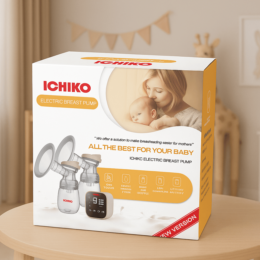 Máy Hút Sữa Điện Đôi Ichiko Nhật Bản ( Tặng Kèm Quà Của Hãng ) - Ảnh 4