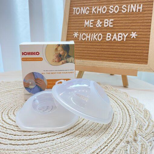 Bán sỉ Phễu hứng sữa silicone ICHIKO ( MẪU MỚI ),chất liêu an toàn dành cho mẹ nuôi con bú
