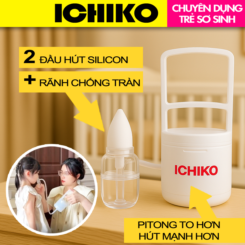 Máy Hút Mũi ICHIKO Cho Bé Bằng Điện - Ảnh 4