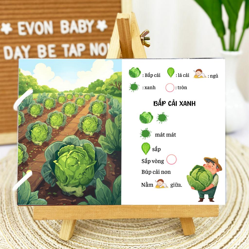 Thẻ Flash Giúp Phát Triển Ngôn Ngữ EVON - Bé Học Nói Qua Thơ Và Đồng Giao - Ảnh 5